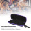 Waterproof EVA Kazoo Box Storage Bag with Hook for Wind Instruments 5