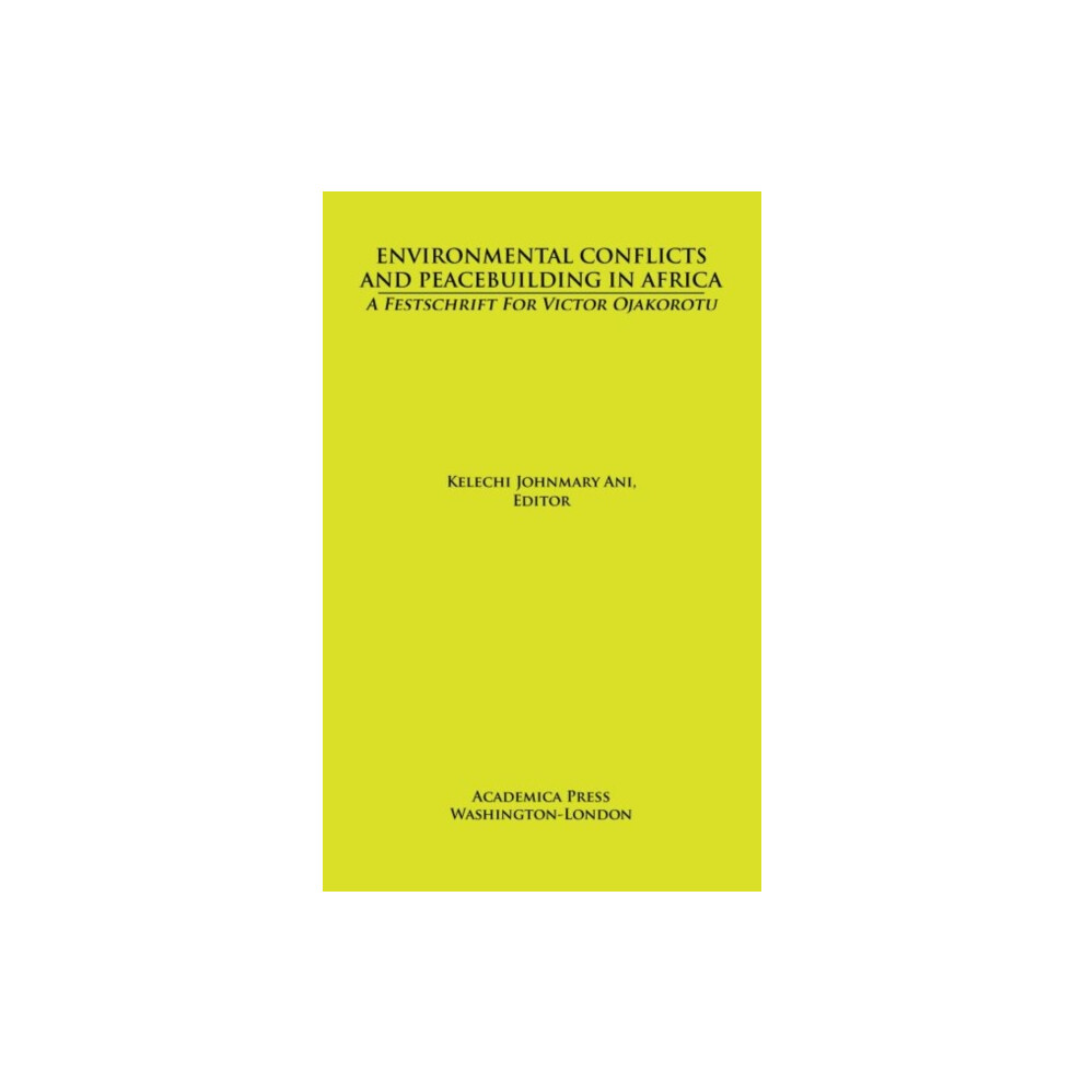 Riachristiecollections Environmental Conflicts And Peacebuilding In Africa Hardcover Book