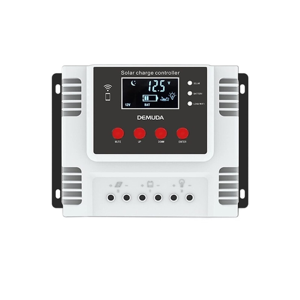 20A 30A 40A 50A 60A Solar Controller Photovoltaic System Street Light Led Display Usb Interface Intelligent Controller 9084446676419