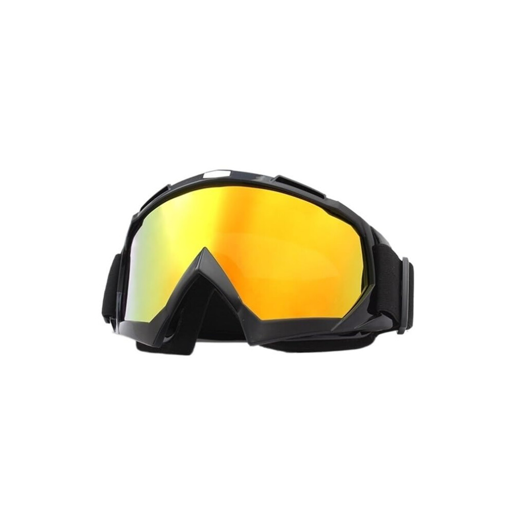 Motorbike Goggles Removable Lenses Windproof Uv Protection For Mtb Atv Mx Motocross Off-Road Goggles Color F 9067246385514