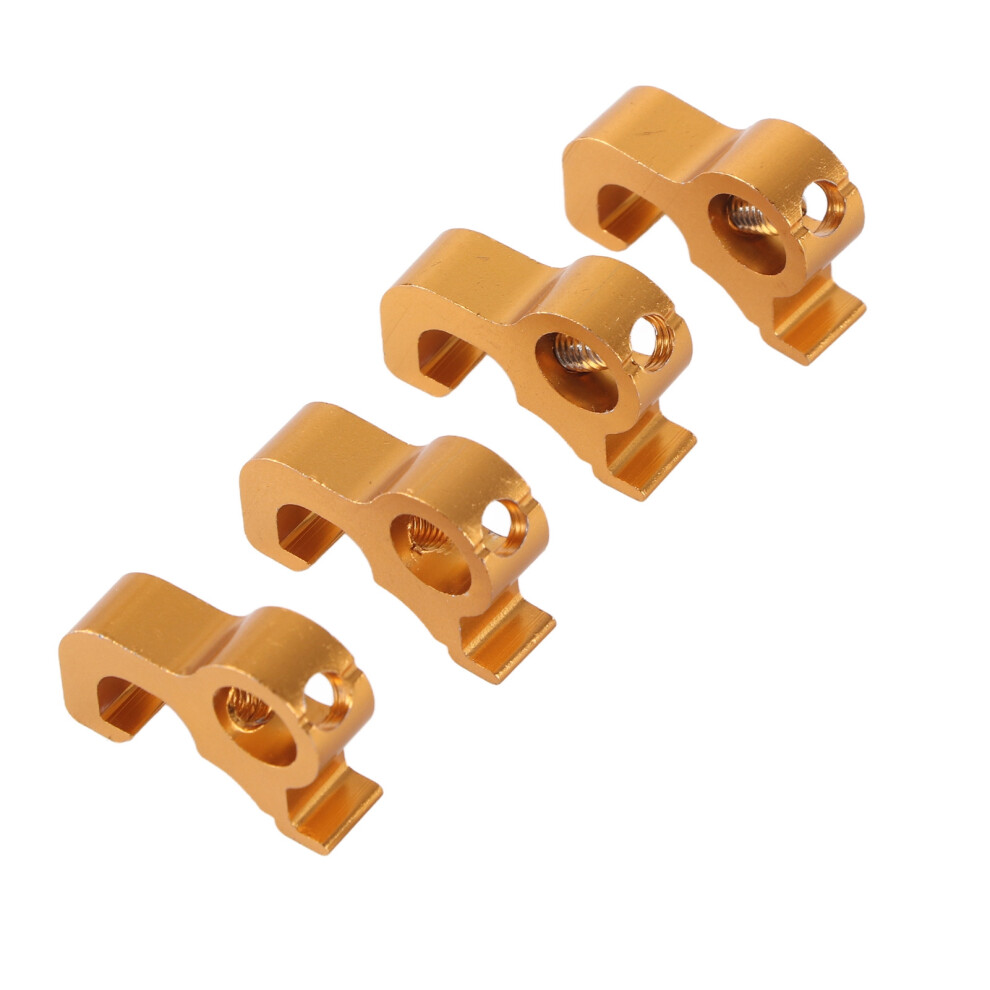 4Pcs Aluminum Alloy Sparkproof Micro Breaker Lockout, 24X17x8mm 8751356404937