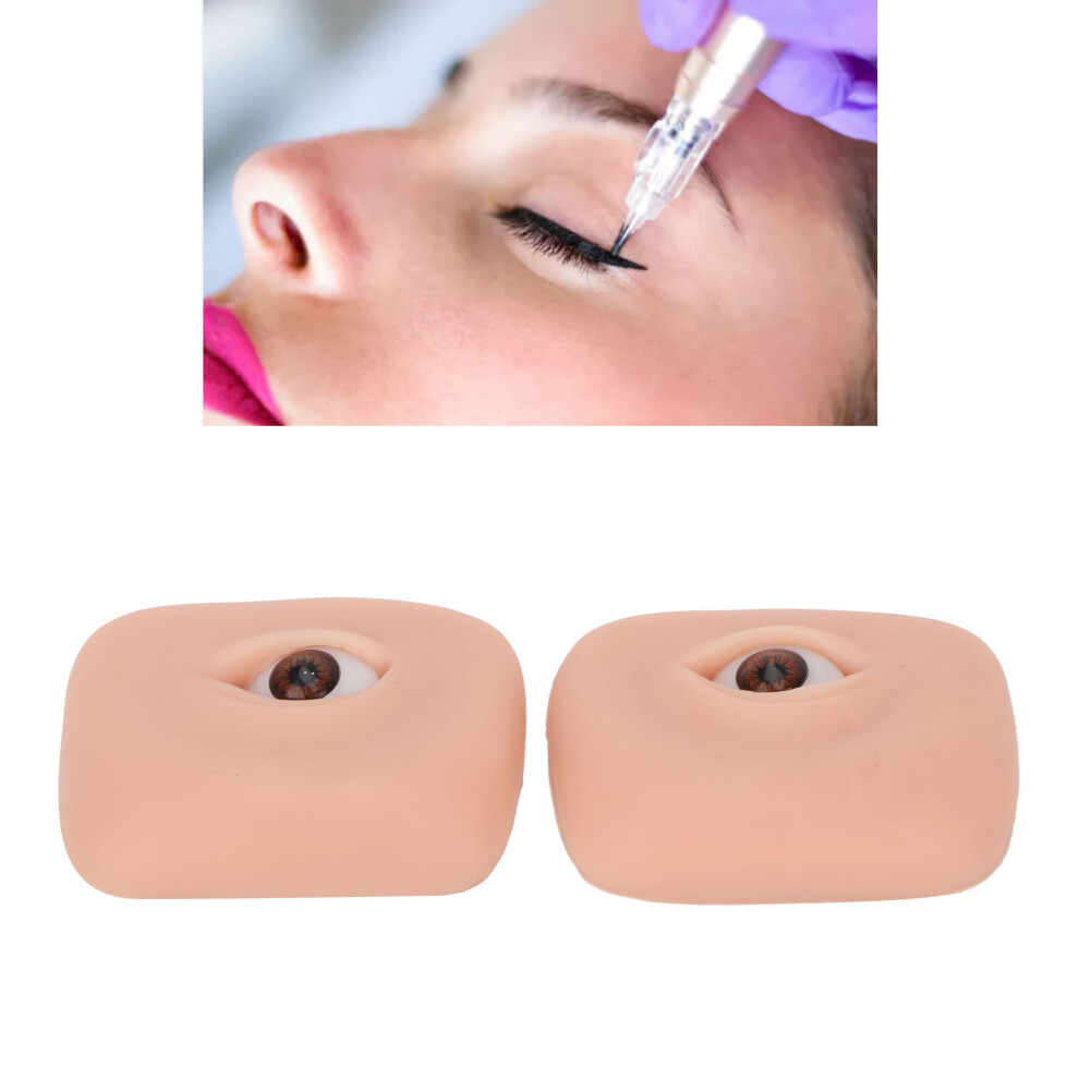 3D Silicone Microblading Practice Skin â Medium Skin Tone, Eyebrow & Eyeliner