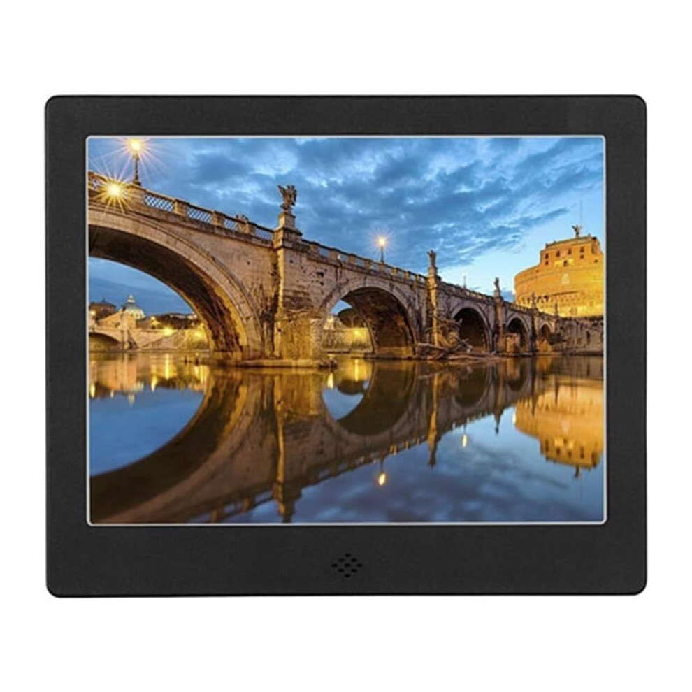 Photo Frame Video Machine Multi-Functional Electronic Album Hd Digital Player Advertising Machine Black 9393856702039