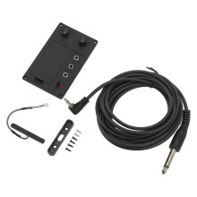 Geigen-Pickup 9V-Batterie x 1 Metall/Kunststoff Schwarz