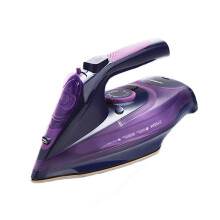 Cordless Steam Iron, 2400 W, Constant Steam 45 g/min, Self-Cleaning, Limescale-Resistant, Drip-Proof, Non-Slip Handle