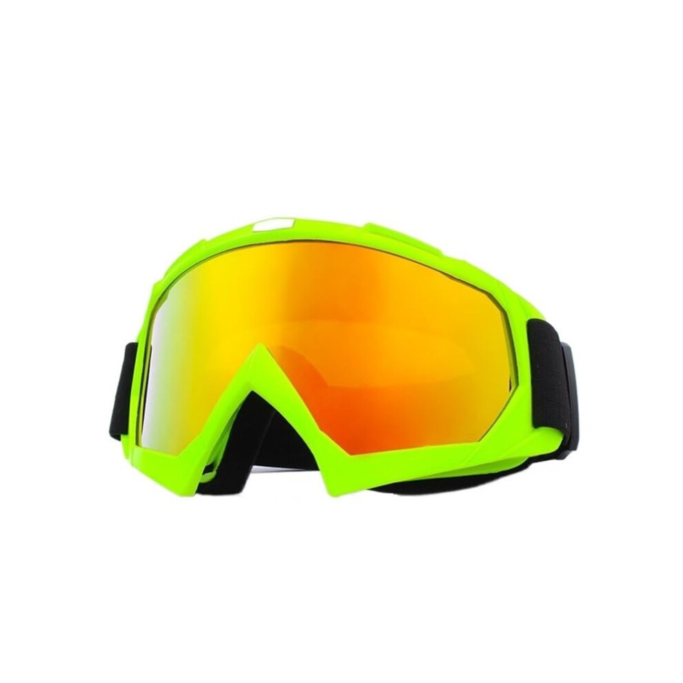 Motorbike Goggles Off Road Motocross Goggles Windproof Uv Protection Removable Lenses Color F 9393856702435
