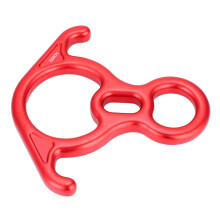 Figure 8 Abseiling Device Rope Descender Ring-Style Rope Descending Device For Outdoor Climbing