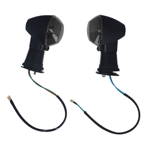 1 Paar schwarze ABS-Vorderblinker für DL1000/650 1