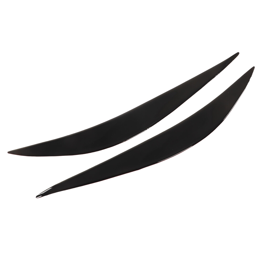 Piano..Headlight Eyebrow Trim For 4 Series F32 F33 F36 Black 9471356411085