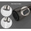 Smart Touch Sensor Kitchen Faucet Pull-Down Sprayer 304SS Single-Handle Hot Cold 2 Flow Modes Black Brushed Silver 4