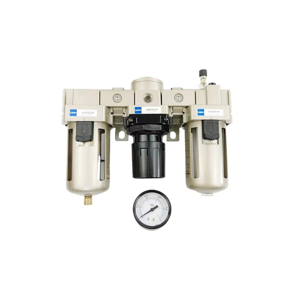 Ac3000-03 3/8-Inch Pneumatic Frl Air Filter Regulator Combination Af3000 Ar3000 Al3000 Source Treatment Unit 9067246386931