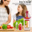 Dishwasher Safe Red Squeeze Station: Home-Made Infant Puree Solution 3