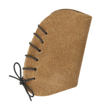 Sports Safety Case Cut-Resistant Leather Adjustable Cord Fixed Stretch Attachment Hand Protector For Outdoor Enthusiasts