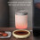 Electric Gravity Switch Mug Warmer 55C for Office, Yellow 8