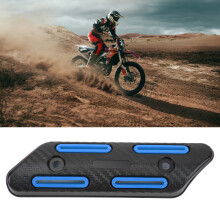 Universalblaue Abgaskühlschutzhaube für 27-51 mm Motorrad ATV Scooter