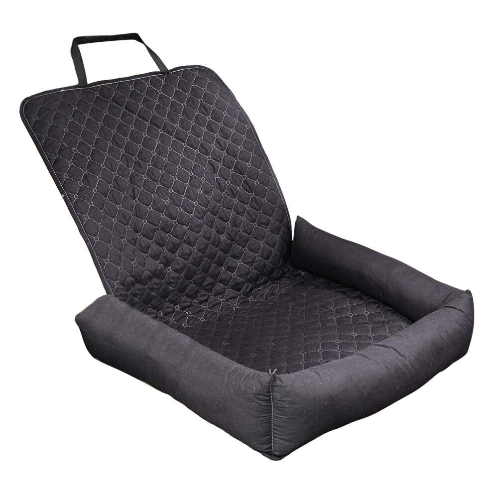 Car Seat for Dogs Portable Pet Seat In Vehicle Portable Mat For Travel Car SUV Motorhome Camping Outdoors Black Model B-image-OPC-PMGZYBF-NEW