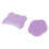 Comfortable Newborns Scalp Bath Tool 2PCS Brush Set - Purple 16
