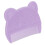 Comfortable Newborns Scalp Bath Tool 2PCS Brush Set - Purple 8
