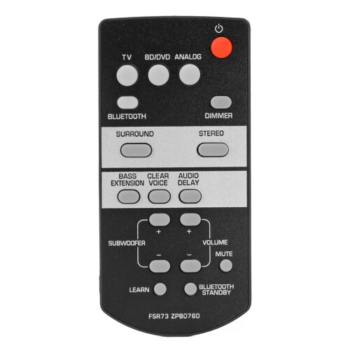Replacement Remote for ATS1050 SRT700 YAS105 Bluetooth Soundbar Systems 1