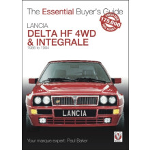 Lancia Delta Hf 4wd amp Integrale by Paul Baker Paperback Book