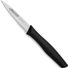Cuchillo NOVA puntiagudo y serrado para pelar frutas y verduras, longitud 85/200 mm