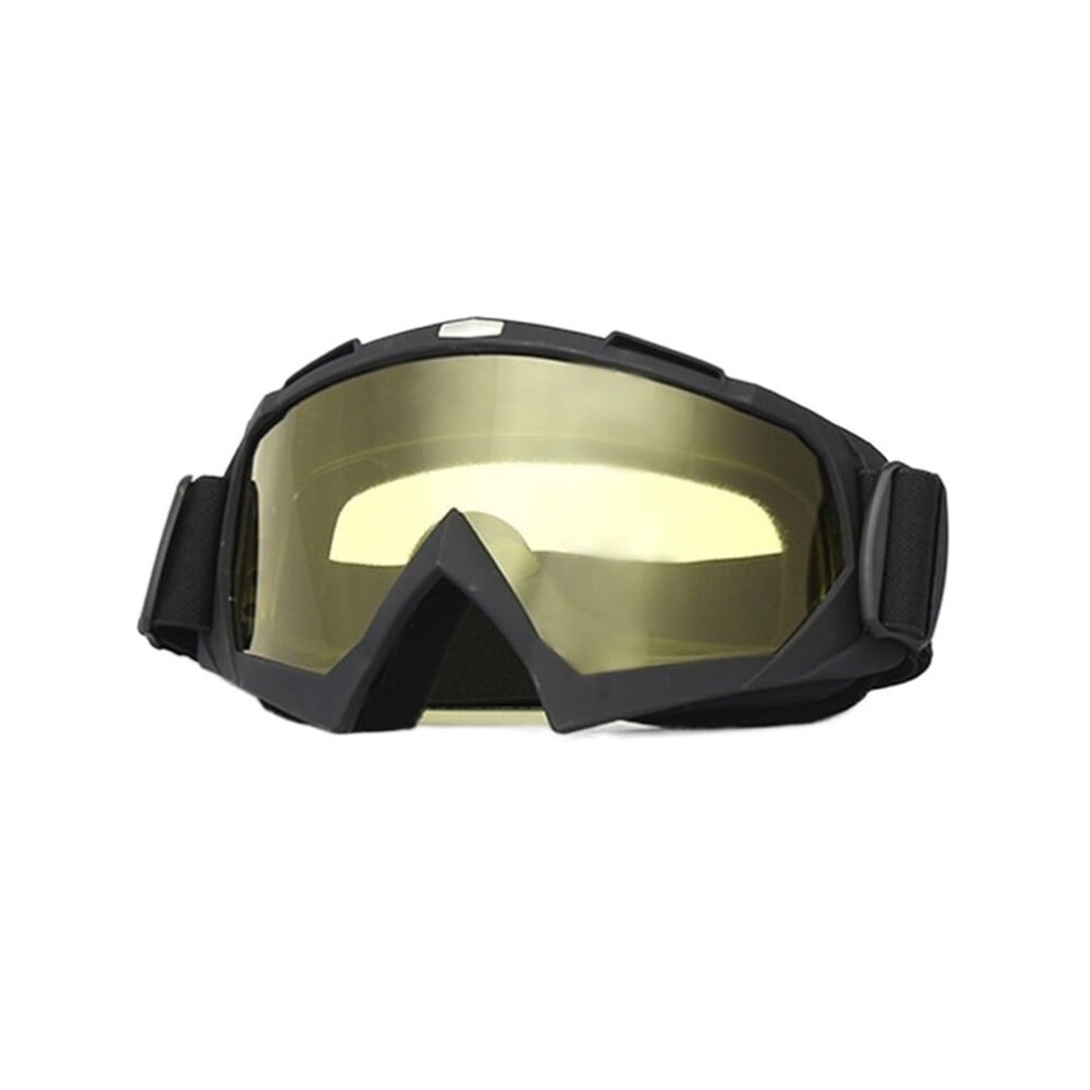 Motorcycle Goggles For Atv Dirt Bike Racing, Off-Road Mx Cycling Ski Goggles, Black 9084446679038