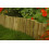 Puinen puutarhareunus 4,6x20x200 cm 4