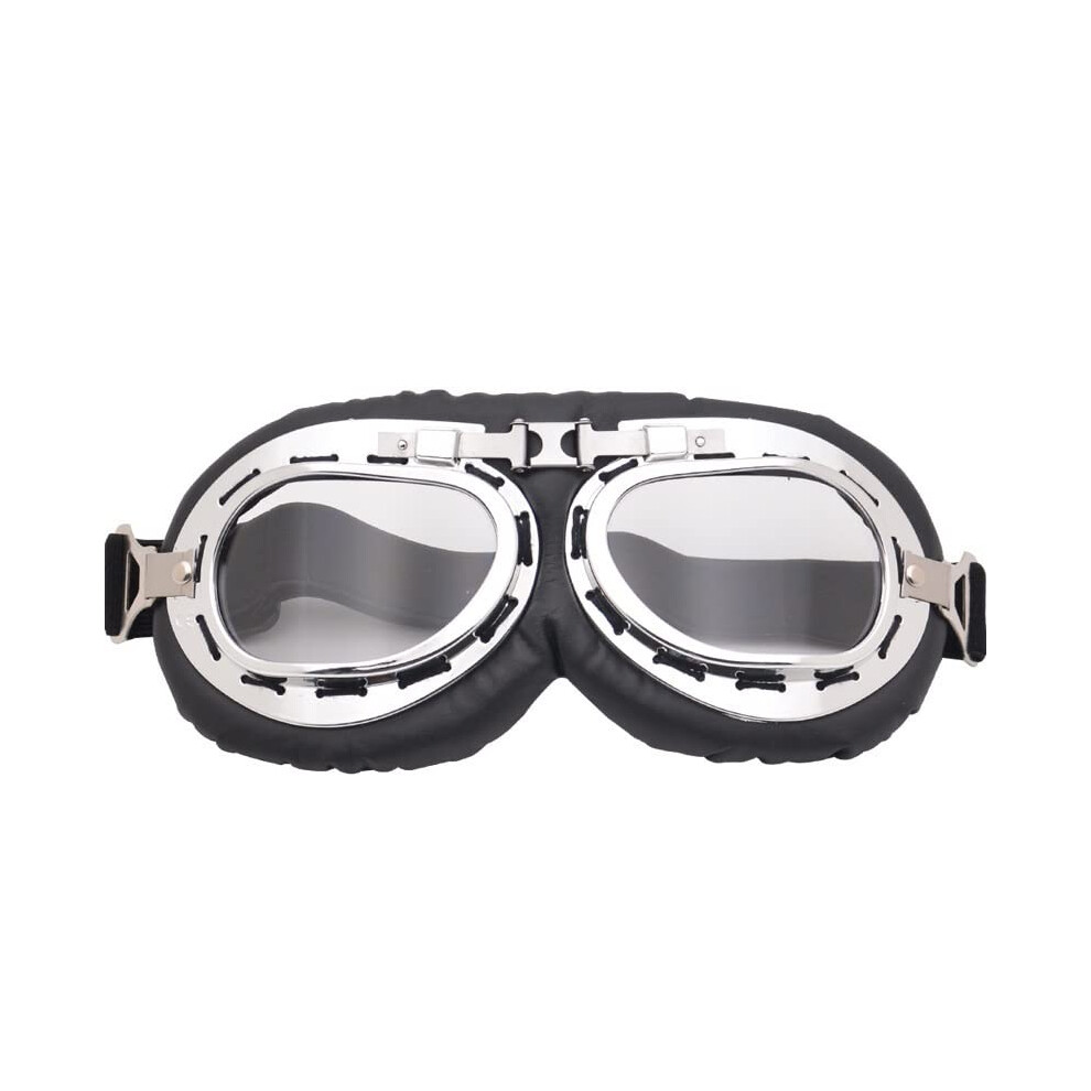 Goggles Outdoor Sports Glasses Motocross Goggle Retro Motorbike Dirt Bike Riding Transparent Helmet Compatible Off Road 9393856704897