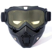 Airsoft Mask Detachable Goggles Anti Fog Fan Full Face Mask Paintball Protective