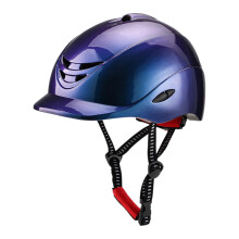Horse Riding Helmet Breathable Equestrian Helmet With Removable Liner Lightweight Blue Size L For Outdoor Riding