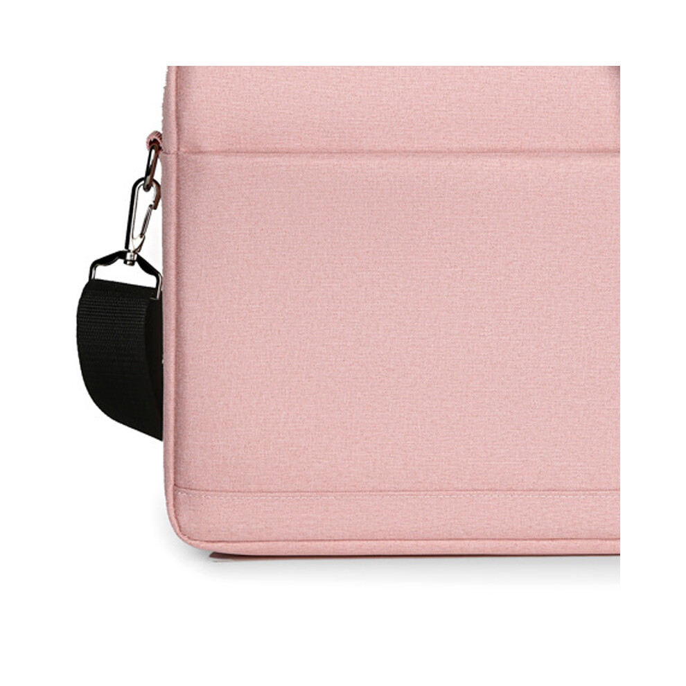 Waterproof Oxford Laptop Bag 15In Large Capacity For Work Office Pink 6911356420050