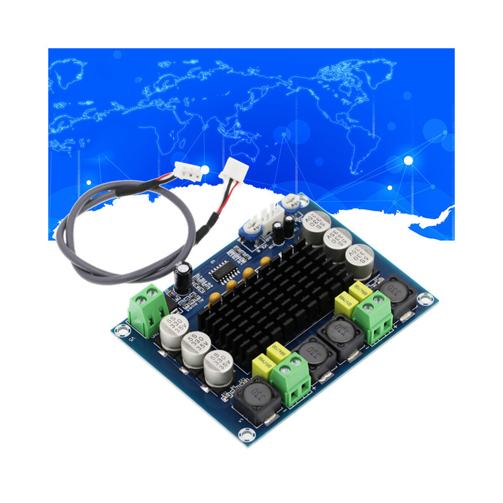 2-Channel 120W Audio Amplifier Board Tpa3116d2 Stereo Accessory 8451356420455