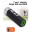 The Bark Deterrent For Dogs 2025 Model HD Display LED Flashlight Orange 1 Pack 3