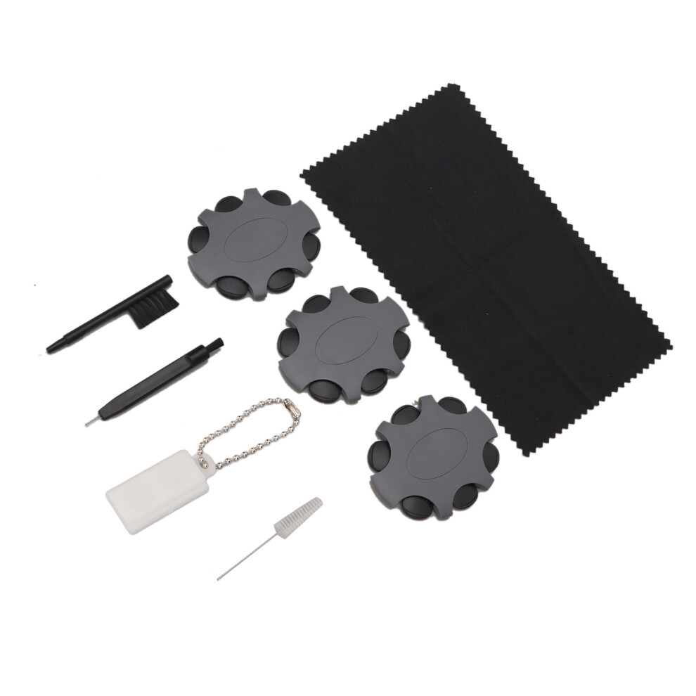 Black Hearing Amplifier Wax Guard Silicone Lining For Earbuds & Earphones