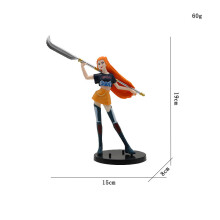 (Mira)Figurine de collection Kpop chasseurs de démons pvc avec support et accessoires pour cadeau