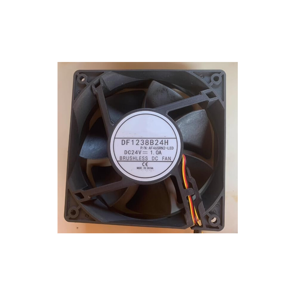 Df1238b24h Dc 24V 1.0A 120X120x38mm 3-Wire Inverter Cooling Fan 9354506601133