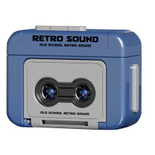 Jewelry Blanks Tape Recorder Keychain Retro Recorder Keychain Cassette Player For Music Playback Portable Pendant