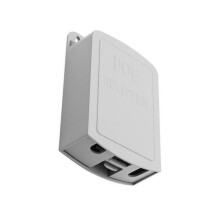 48V To 12V 1.2A Splitter For Gigabit Ethernet Extender, IEEE 802.3af/at Compliant, RJ-45 PoE Splitter