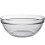 Transparent salad bowl GIOGOGNE 970 ml 1