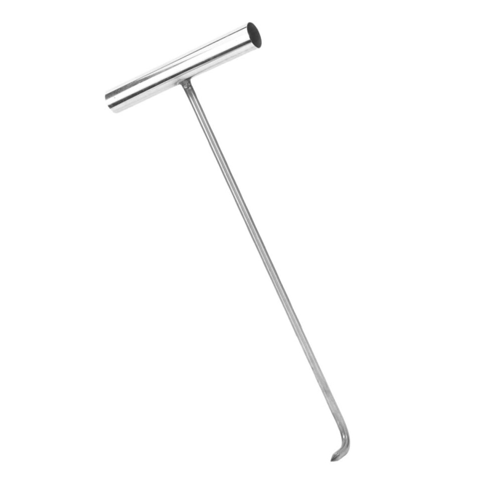Stainless Steel Manhole Cover Hook Lifting Tool For Drain Covers T-Shape Hook 9084446680409
