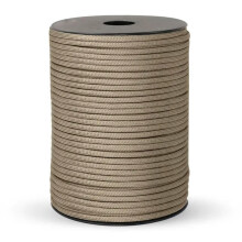 Paracord Rope 100M 550 Standard 9-Core 4Mm Outdoor Parachute Cord Beige Umbrella Lanyard Strap