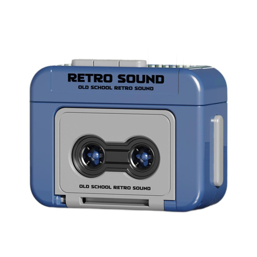 Classical Miniature Recorders Player Portable Music Player For Music Enthusiasts Blue 9393856706778