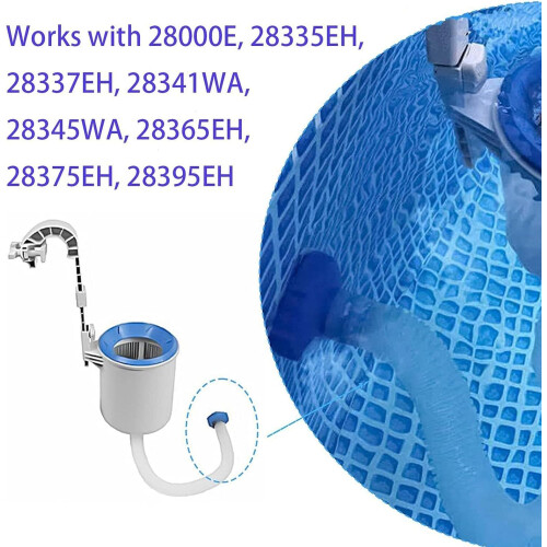 Replacement Pool Skimmer Model 11238 Hose Adapter With Hoses - Pool Accessories 2
