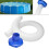 Replacement Pool Skimmer Model 11238 Hose Adapter With Hoses - Pool Accessories 5