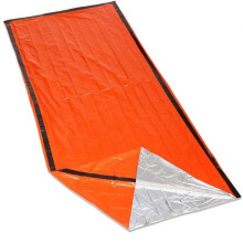 Emergency Survival Sleeping Bag, Thermal Bivy Sack, Waterproof Lightweight Mylar, Portable Nylon Sack for Camping