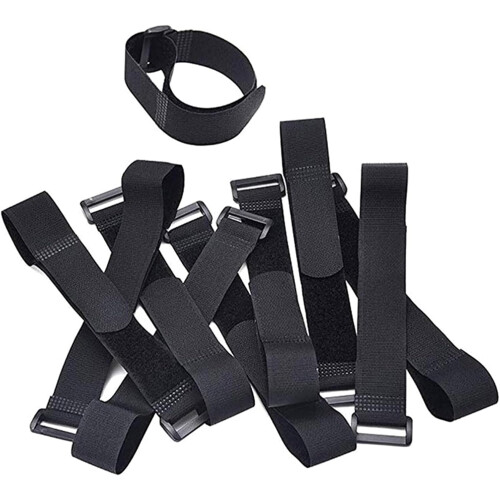 Cable Tie Reusable Nylon Fastening Straps 10 Pack Adjustable Cord Tie For Cables 1