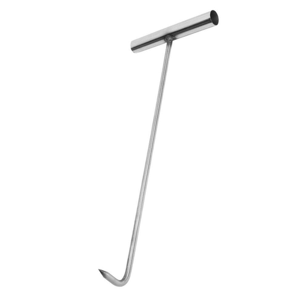 Shape Hook Lifting Tool Stainless Steel Manhole Cover Hook Easy To Use Home Tool 9354506602291