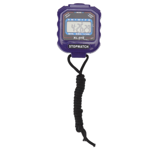 Electronic Stopwatch XL016 Blue 2-Display Athletic Timer with AG13 Battery 1