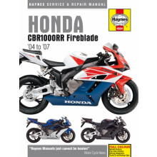 Honda CBR1000RR 04 07 by Haynes Publishing Paperback Book