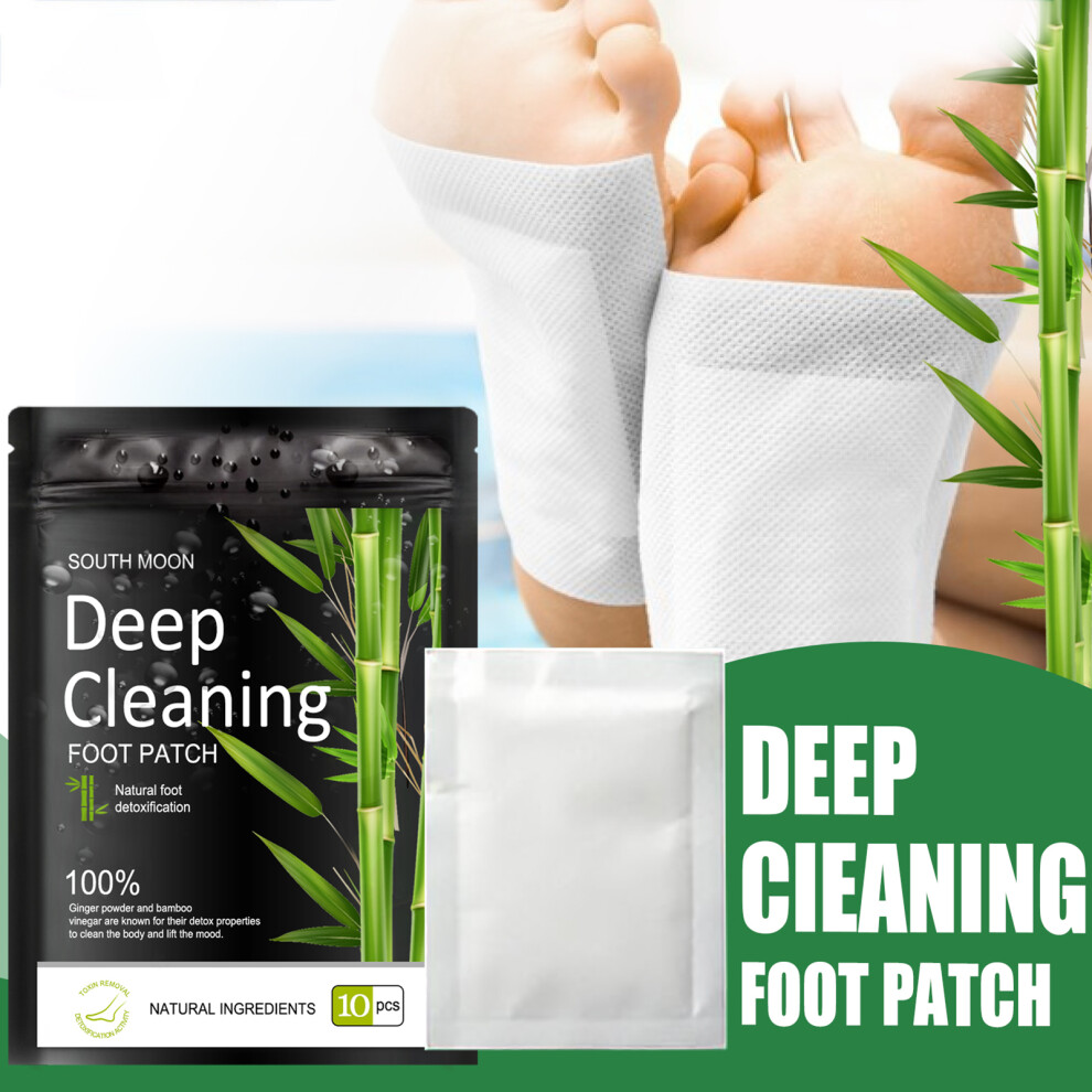 20Pcs Deep Cleaning Foot Patches for Detox, Sleep, & Fatigue Relief